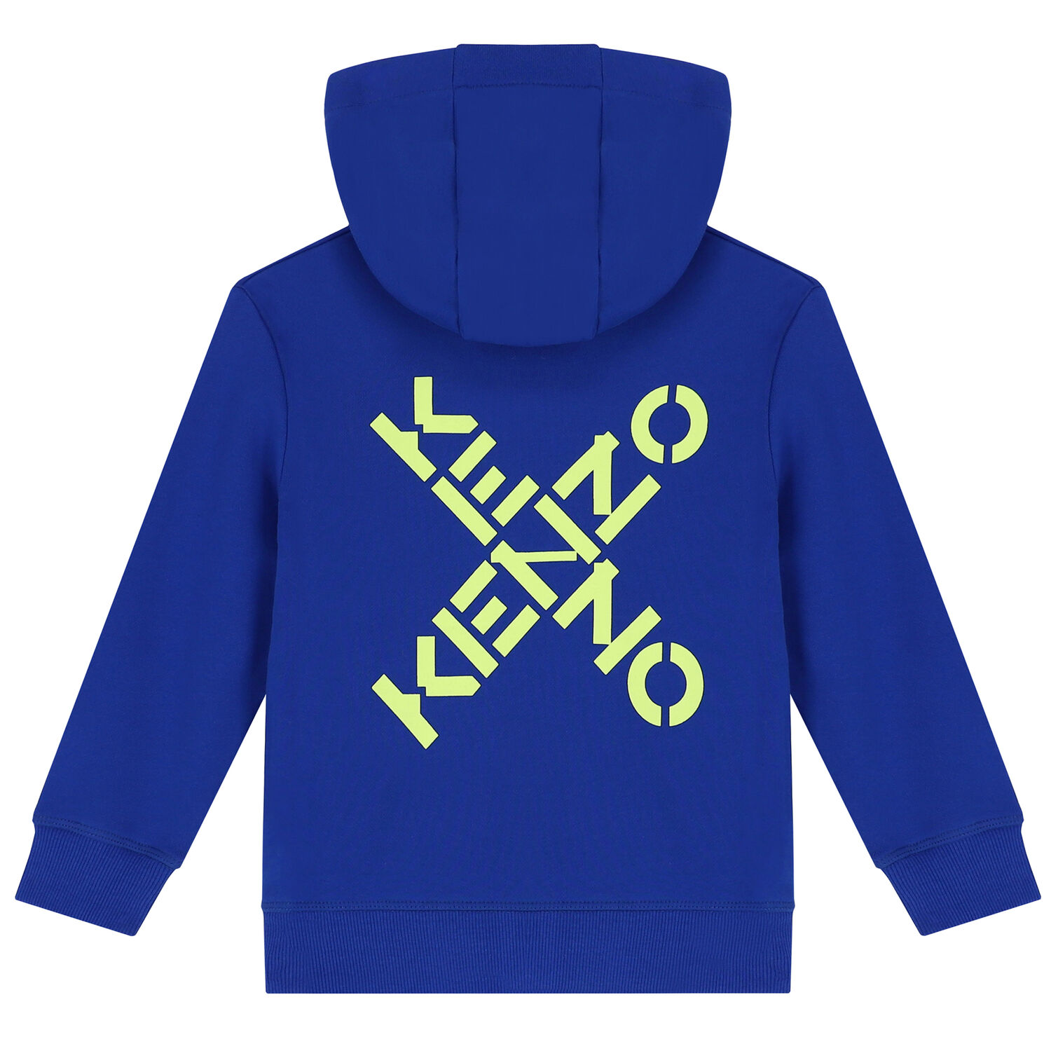 Boys Blue Logo Zip Up Top, 1, hi-res