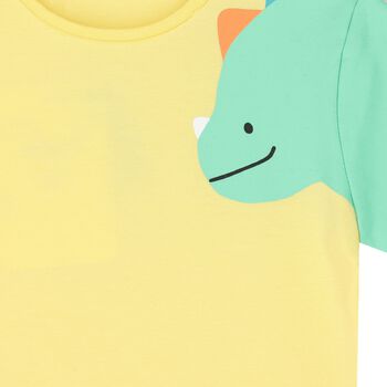 Baby Boys Yellow Dino T-Shirt