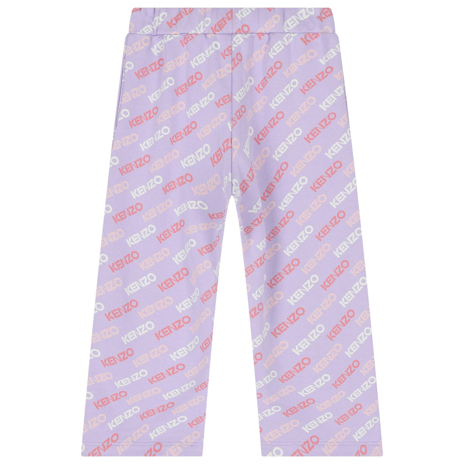 Girls Purple Logo Joggers, 1, hi-res