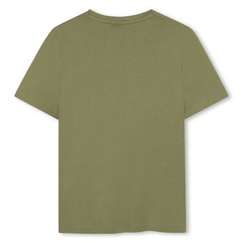 Boys Green Logo T-Shirt
