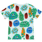 Boys Blue Monsters T-Shirt, 1, hi-res