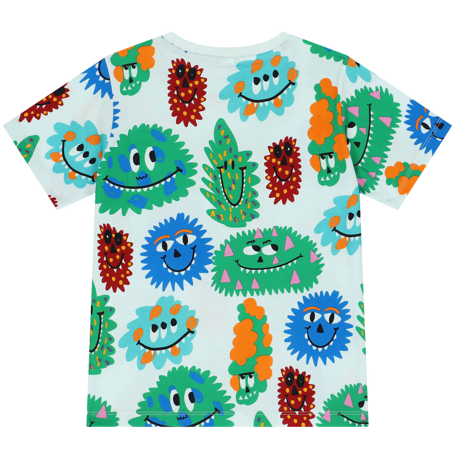 Boys Blue Monsters T-Shirt, 1, hi-res