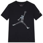 Boys Black Jordan Logo T-Shirt, 1, hi-res