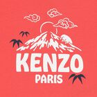 Younger Boys Red Mountain Logo T-Shirt, 1, hi-res