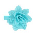 Girls Blue Flower Hairclips ( 2-Pack ), 2, hi-res
