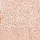 Girls Pink Sequin Tulle Dress, 1, hi-res