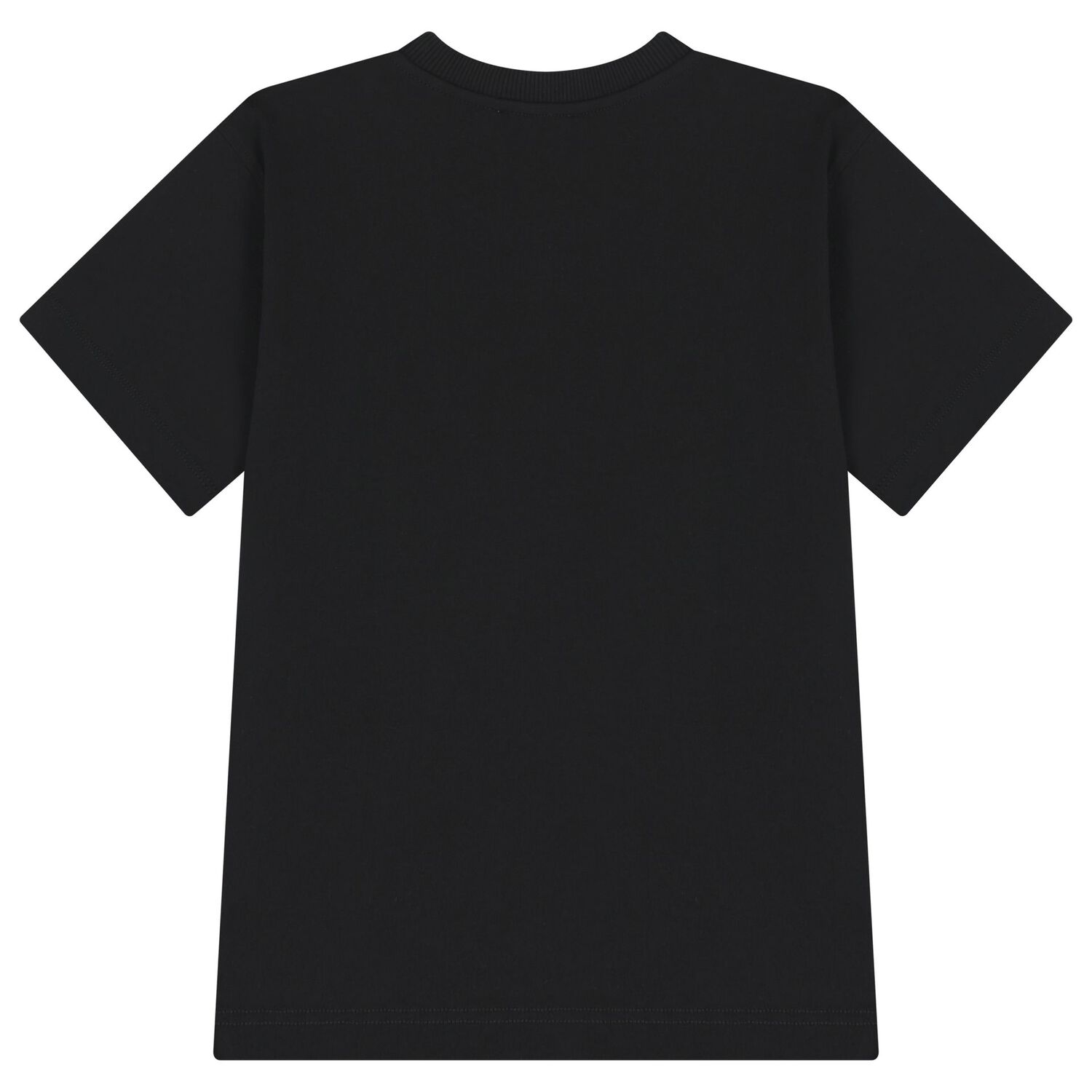 Boys Black Logo T-Shirt, 2, hi-res