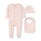 Baby Girls Pink Tiger Babygrow Gift Set, 1, hi-res