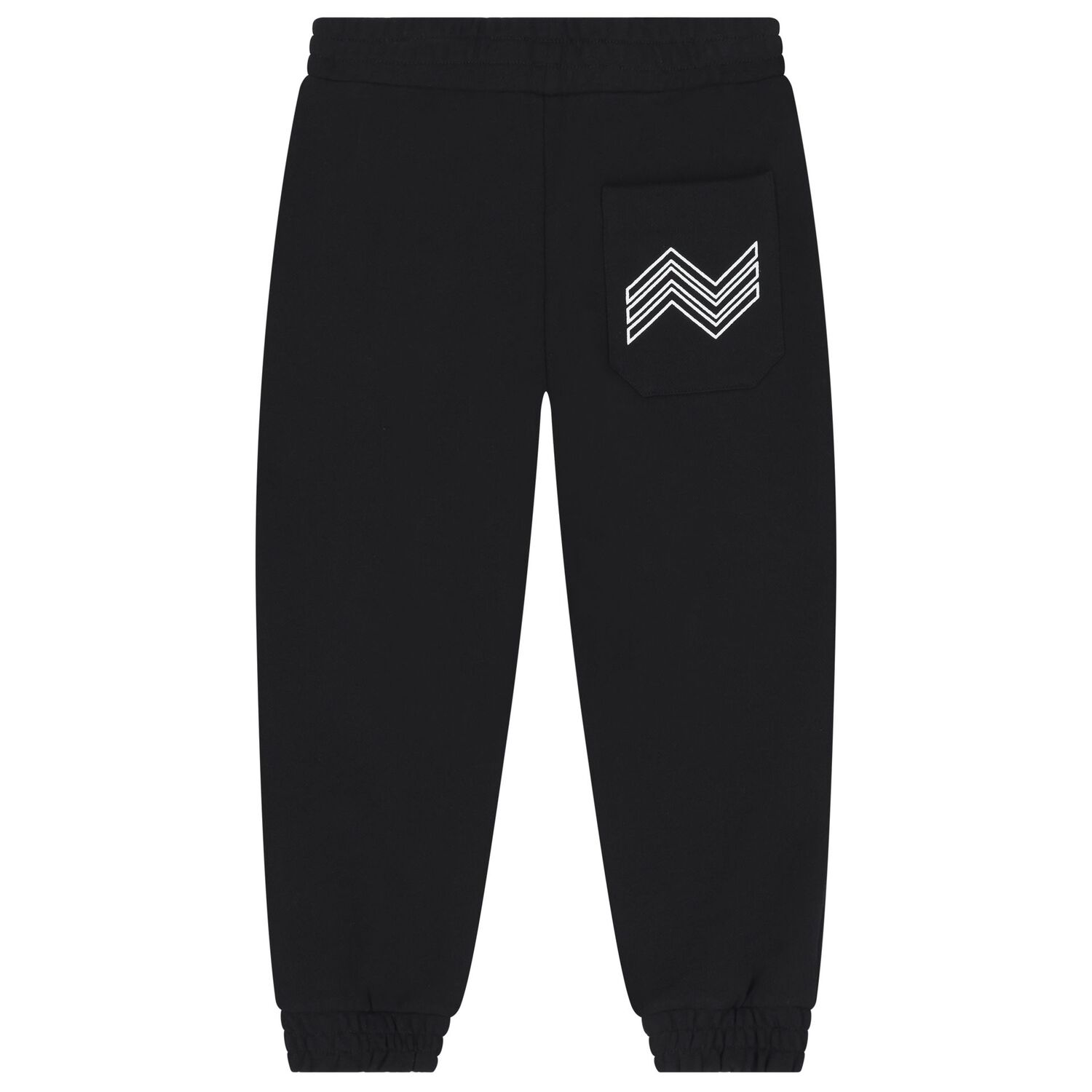 Boys Black Logo Joggers, 1, hi-res