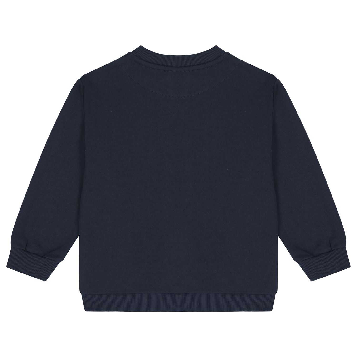 Boys Navy Blue Robot Sweatshirt, 1, hi-res