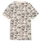 Boys Beige Logo T-Shirt, 2, hi-res