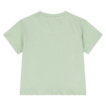 Younger Boys Green Animals T-Shirt