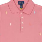 Girls Pink Logo Dress, 1, hi-res