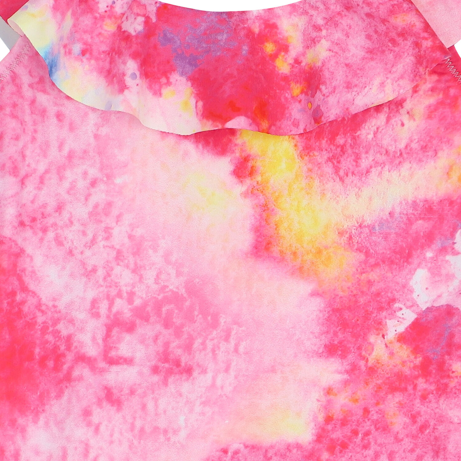 Girls Pink, Yellow & Red Swimsuit, 1, hi-res image number null