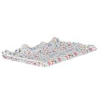 Baby Girls White Floral Blanket, 1, hi-res