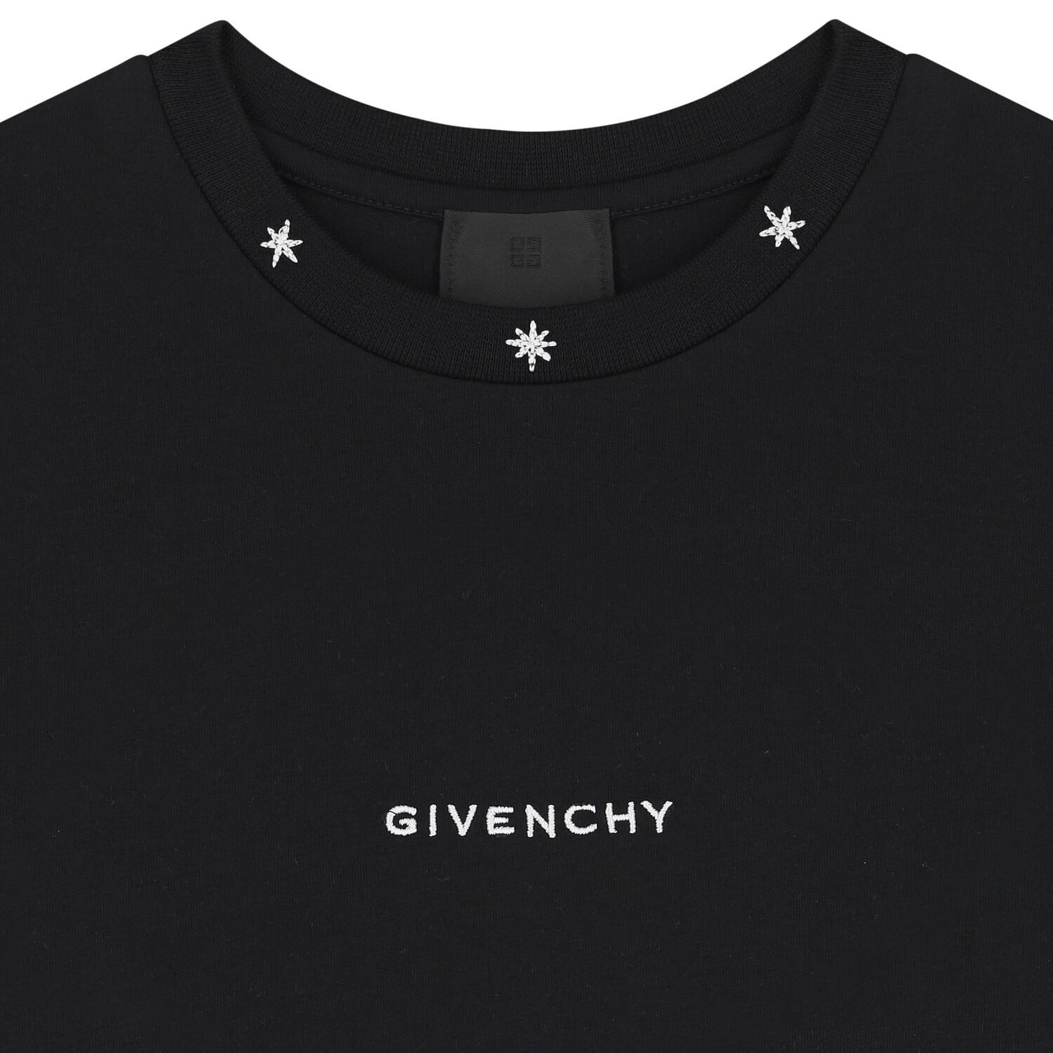 Boys Black Logo T-Shirt, 1, hi-res