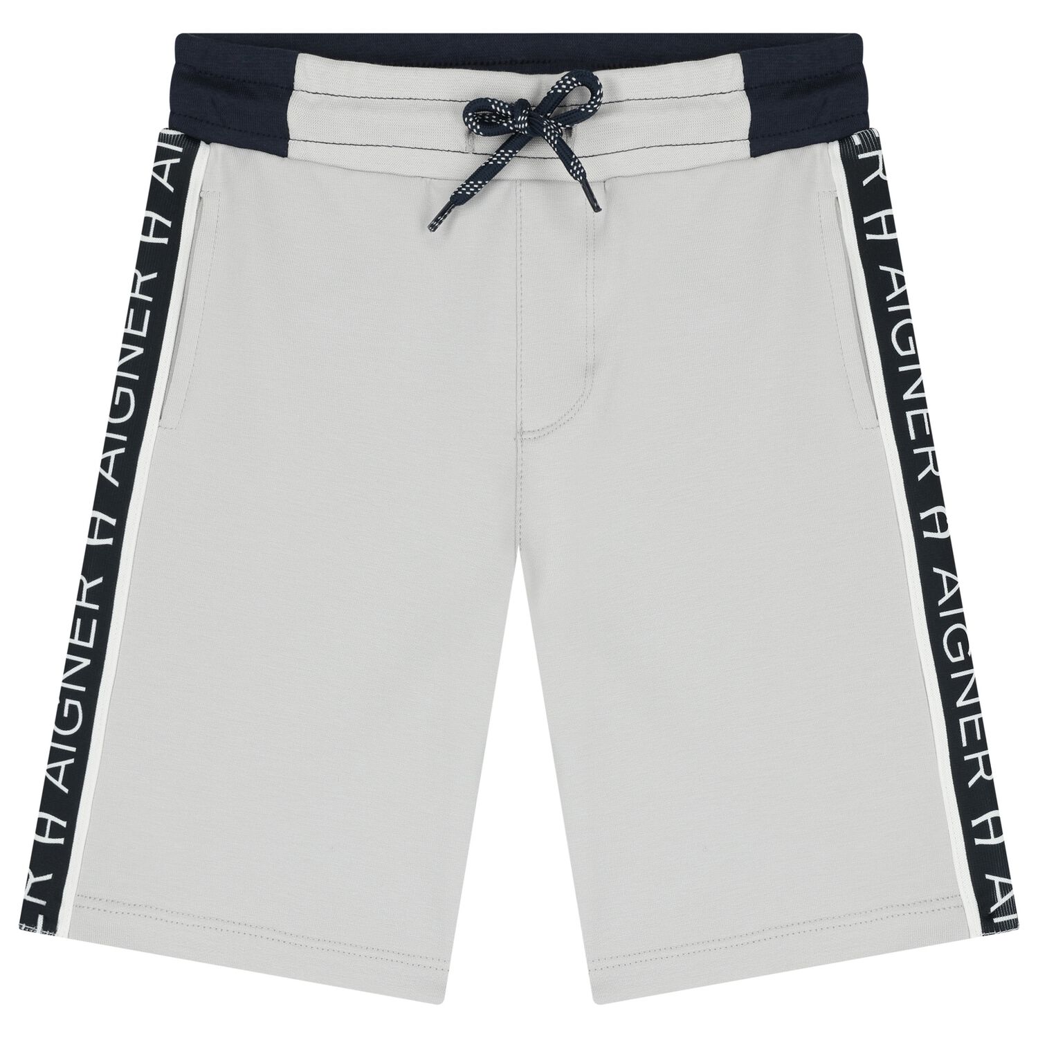 Boys Grey Logo Shorts, 1, hi-res image number null