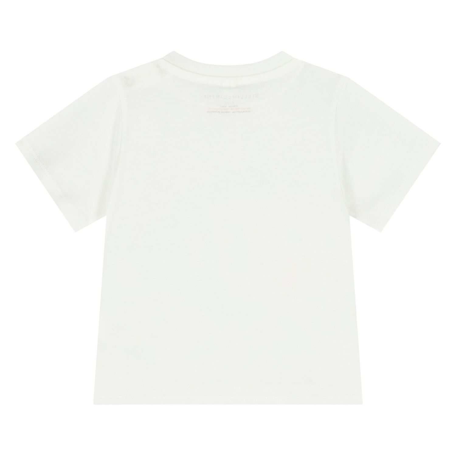 Younger Girls White Fish T-Shirt, 1, hi-res