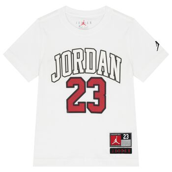 Boys White Jordan T-Shirt