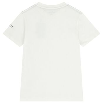 Boys White Logo T-Shirt