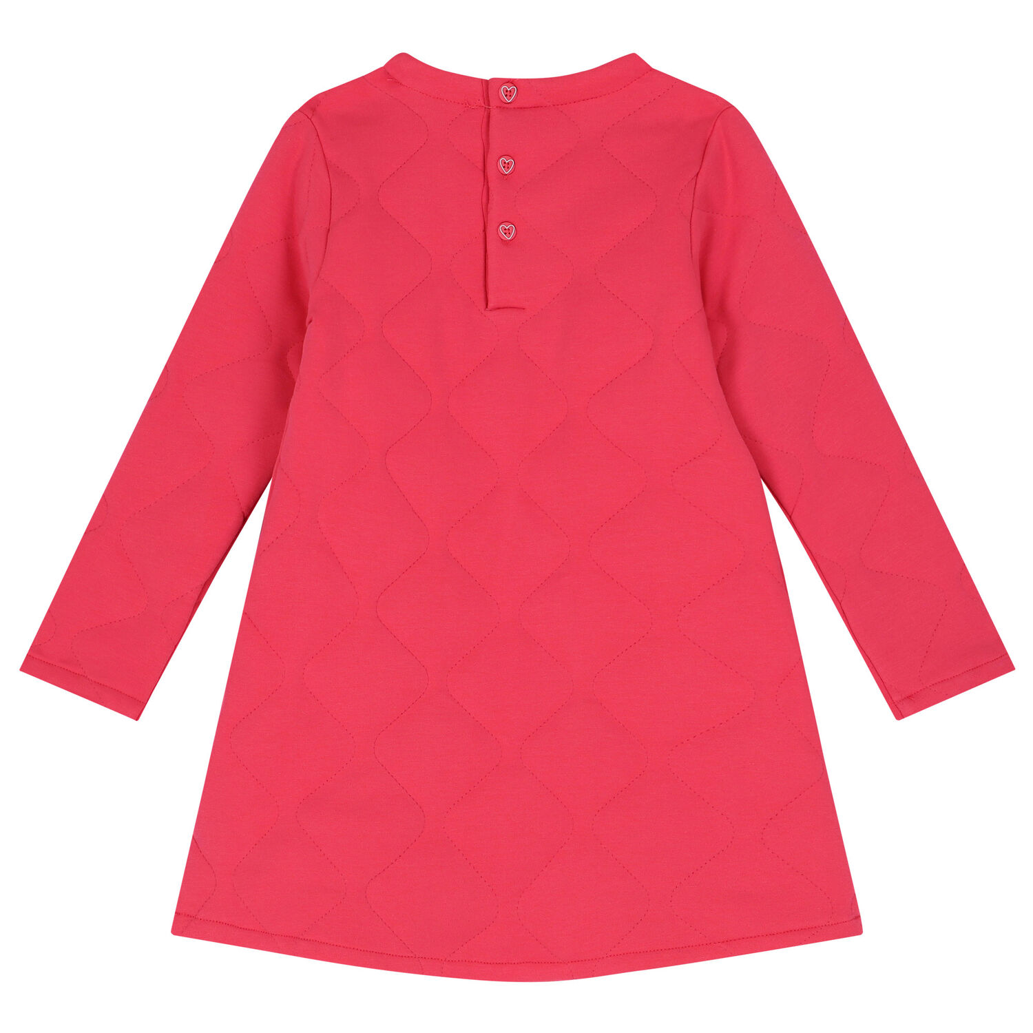 Girls Pink Logo Dress Set, 1, hi-res