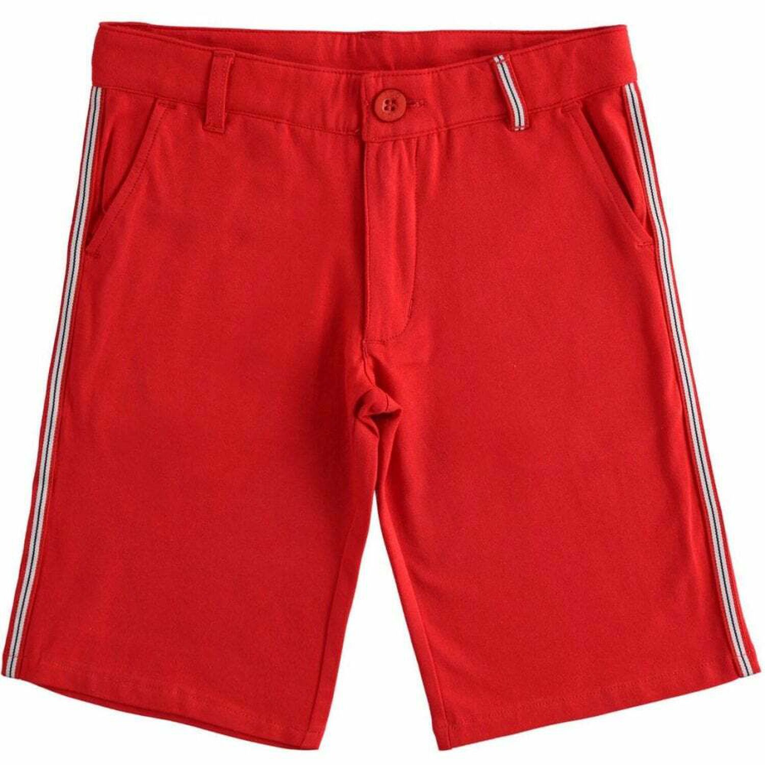 Boys Red Shorts, 1, hi-res