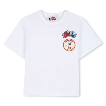 Girls White Minnie Mouse Disney T-Shirt