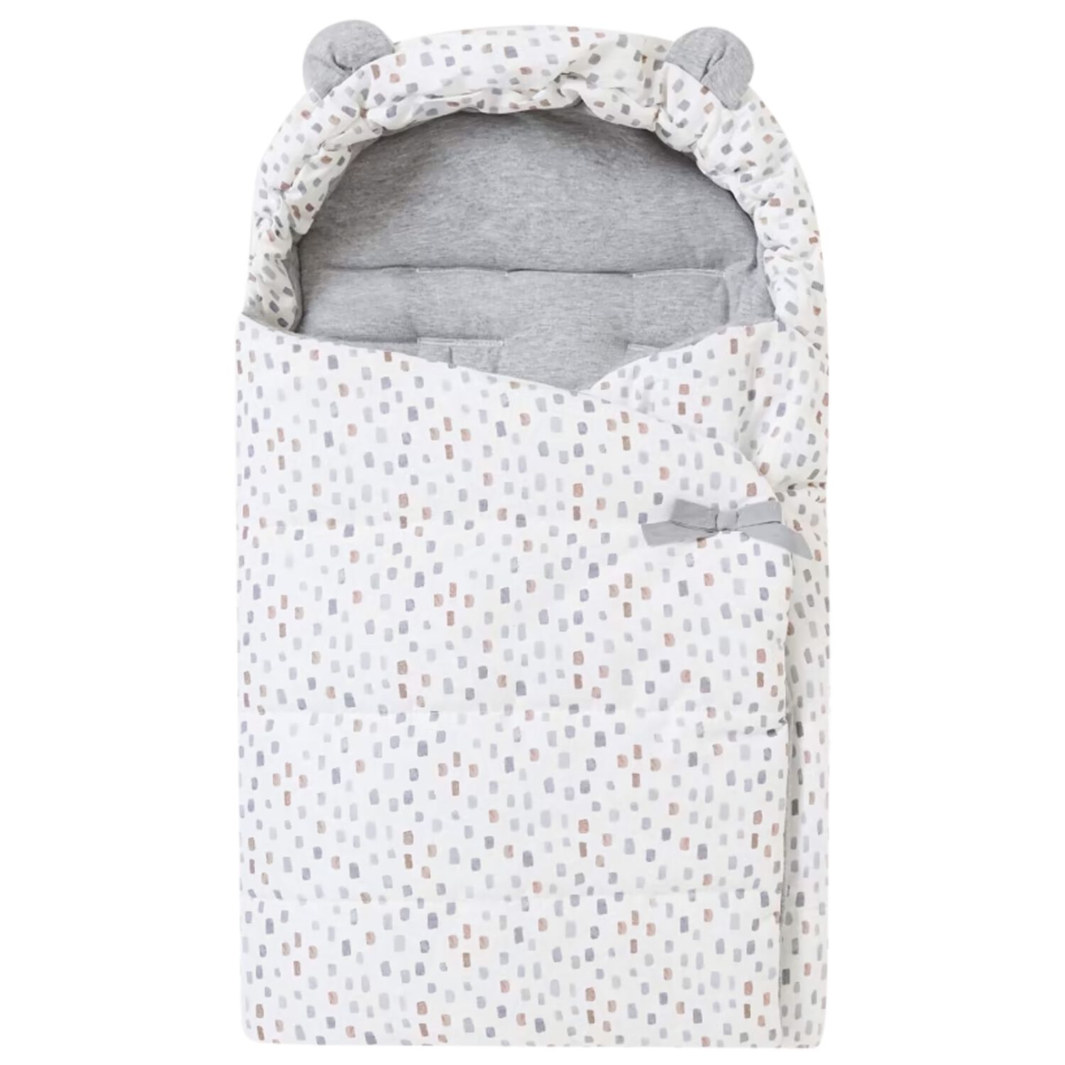 Ivory & Grey Baby Nest, 2, hi-res