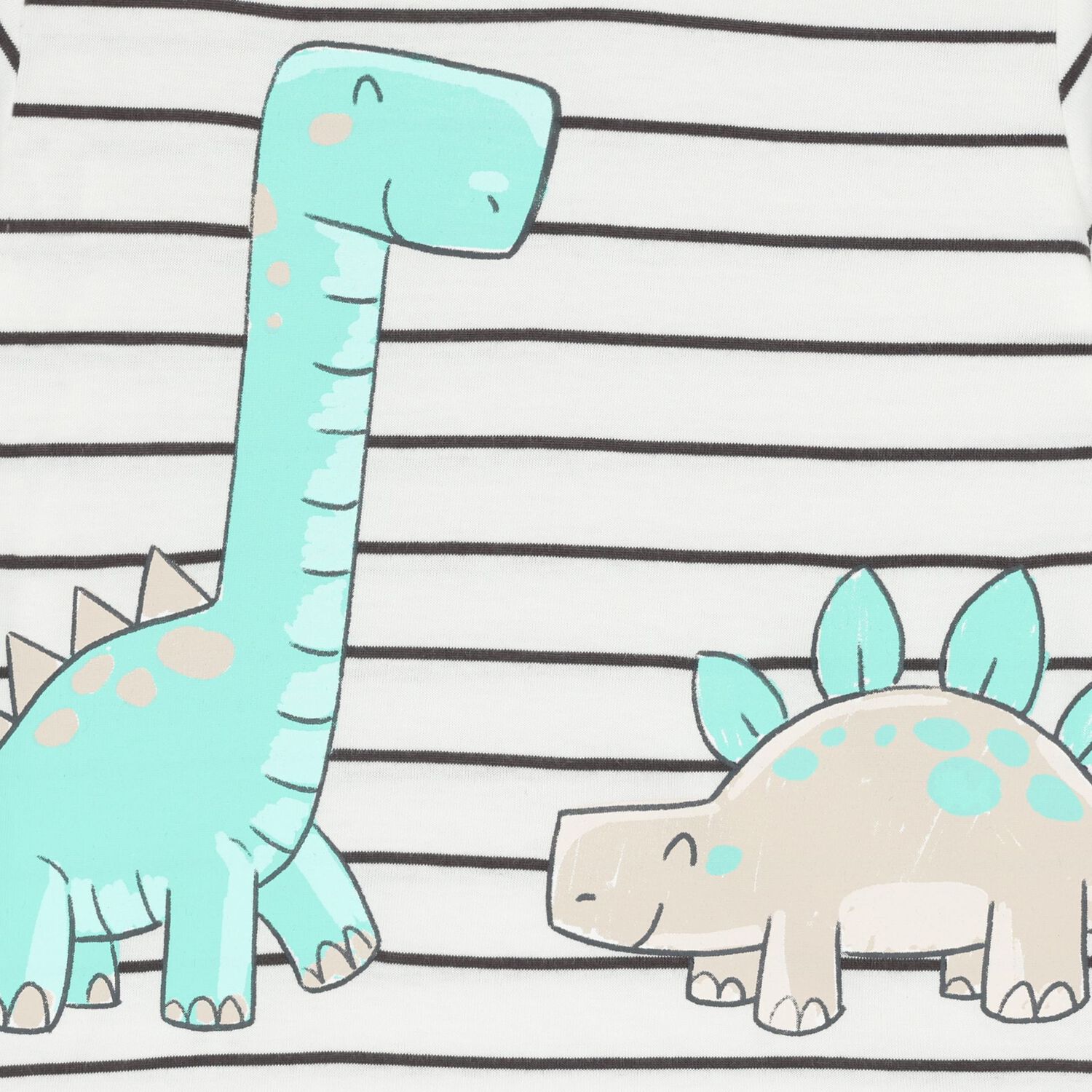 Younger Boys Ivory Dinosaur T-Shirt, 3, hi-res