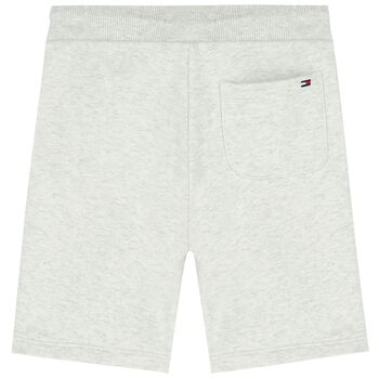 Boys Grey Logo Shorts