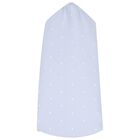 Blue & White Hooded Reversible Baby Nest, 3, hi-res