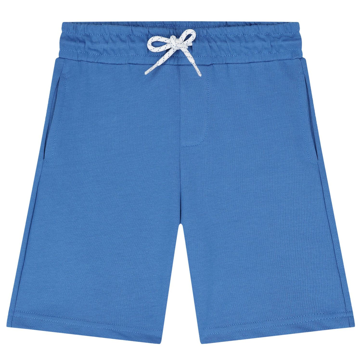 Boys White & Blue Pineapple Shorts Set, 3, hi-res