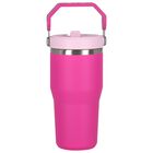 Girls Pink Ice Flow Flip Straw Tumbler, 4, hi-res