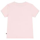 Girls Pink Logo Bag T-Shirt, 2, hi-res