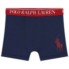 Boys Green, Orange & Green Logo Boxer Shorts ( 3-Pack ), 1, hi-res