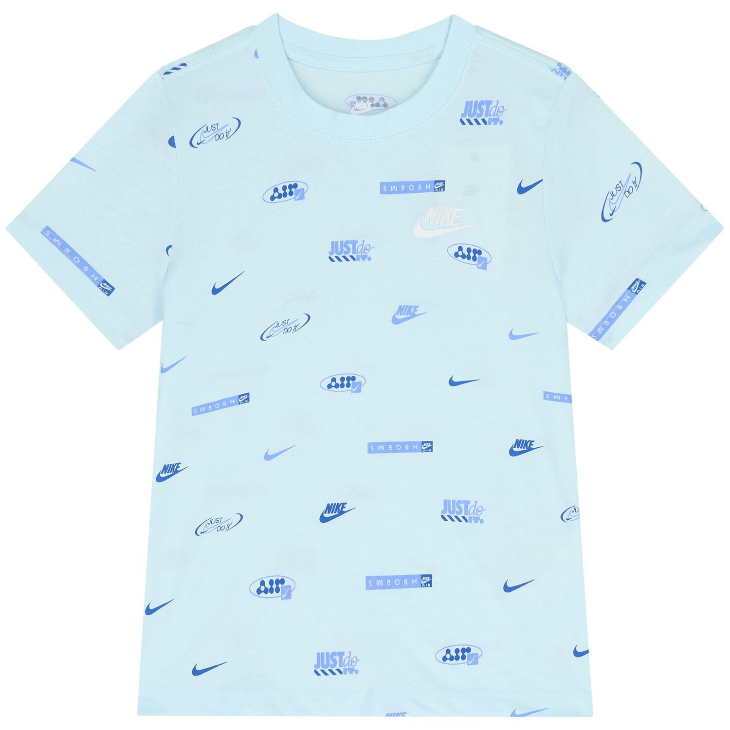 Boys Blue Logo T-Shirt, 2, hi-res