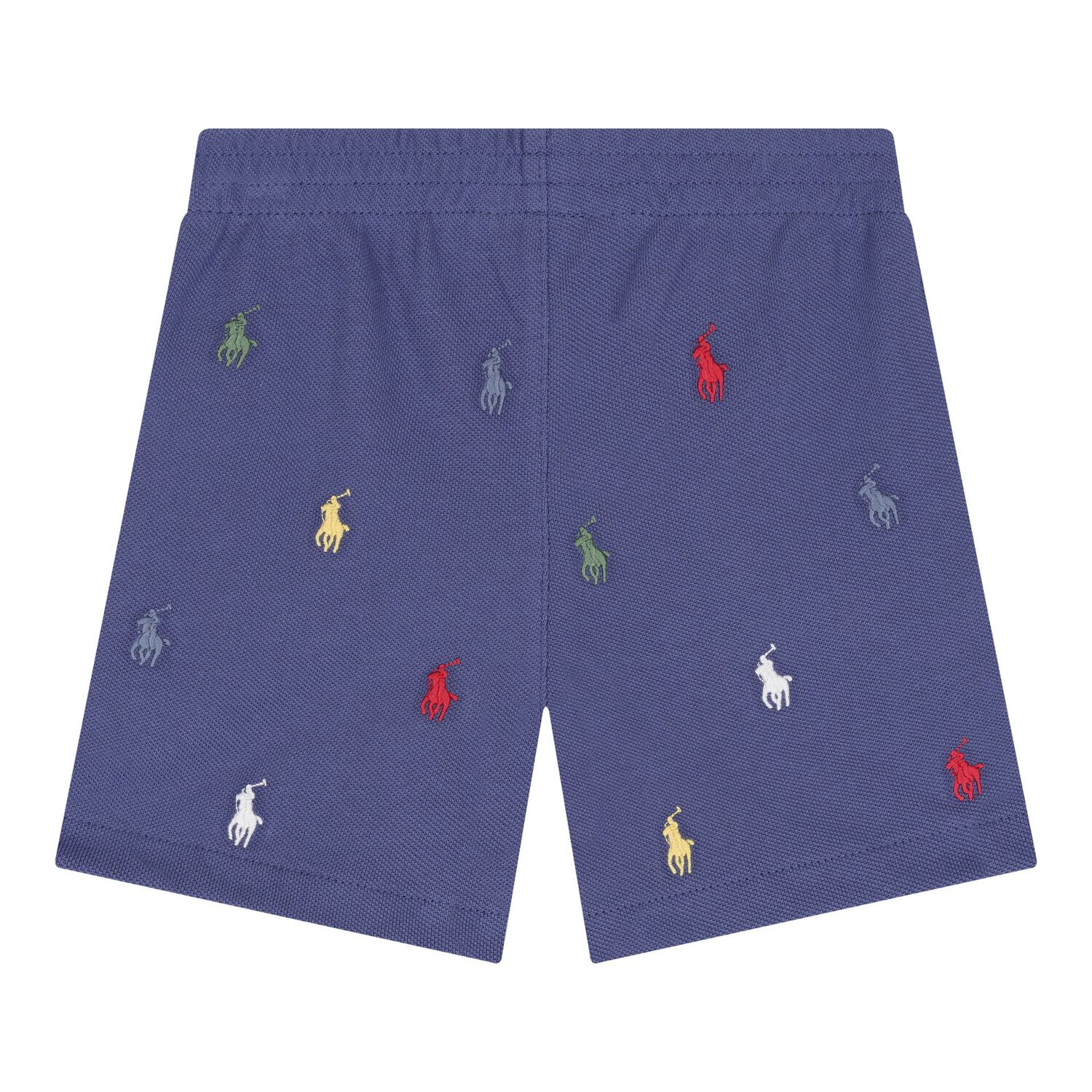 Baby Boys Green & Blue Logo Shorts Set, 1, hi-res