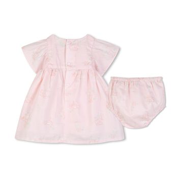 Younger Girls Pink Tiger Dress Set