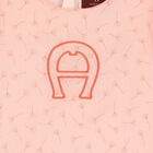 Girls Pink Logo Special Occasion Dress, 1, hi-res