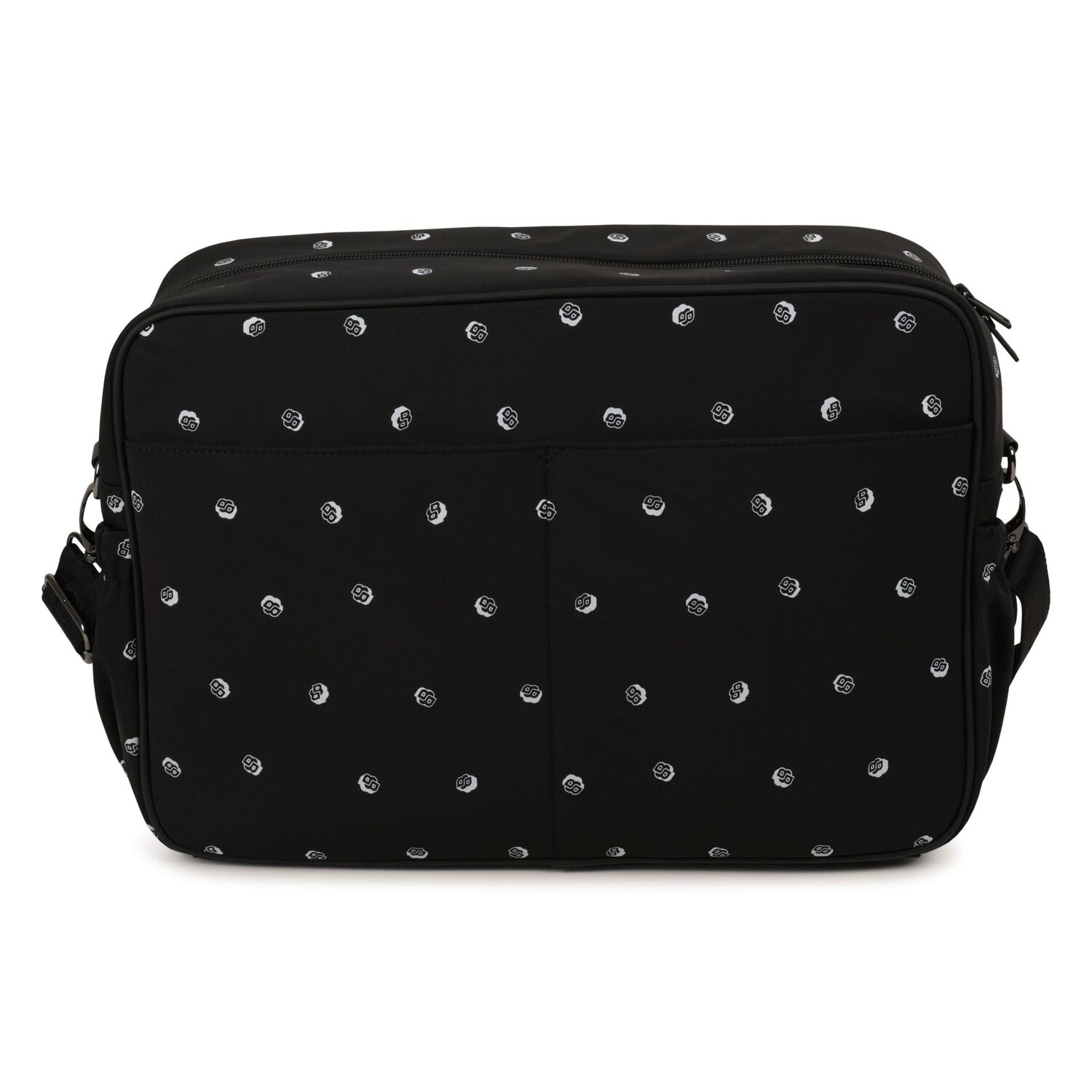 Black Logo Baby Changing Bag, 1, hi-res image number null