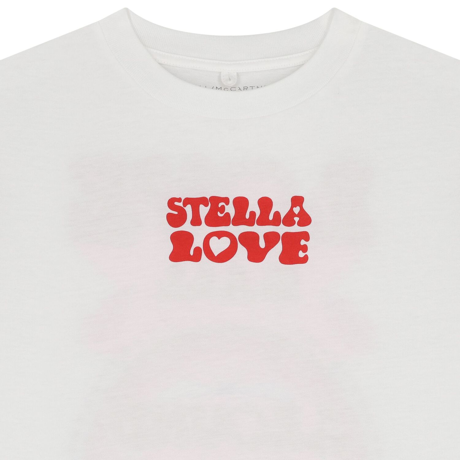 Girls White Logo T-Shirt, 1, hi-res