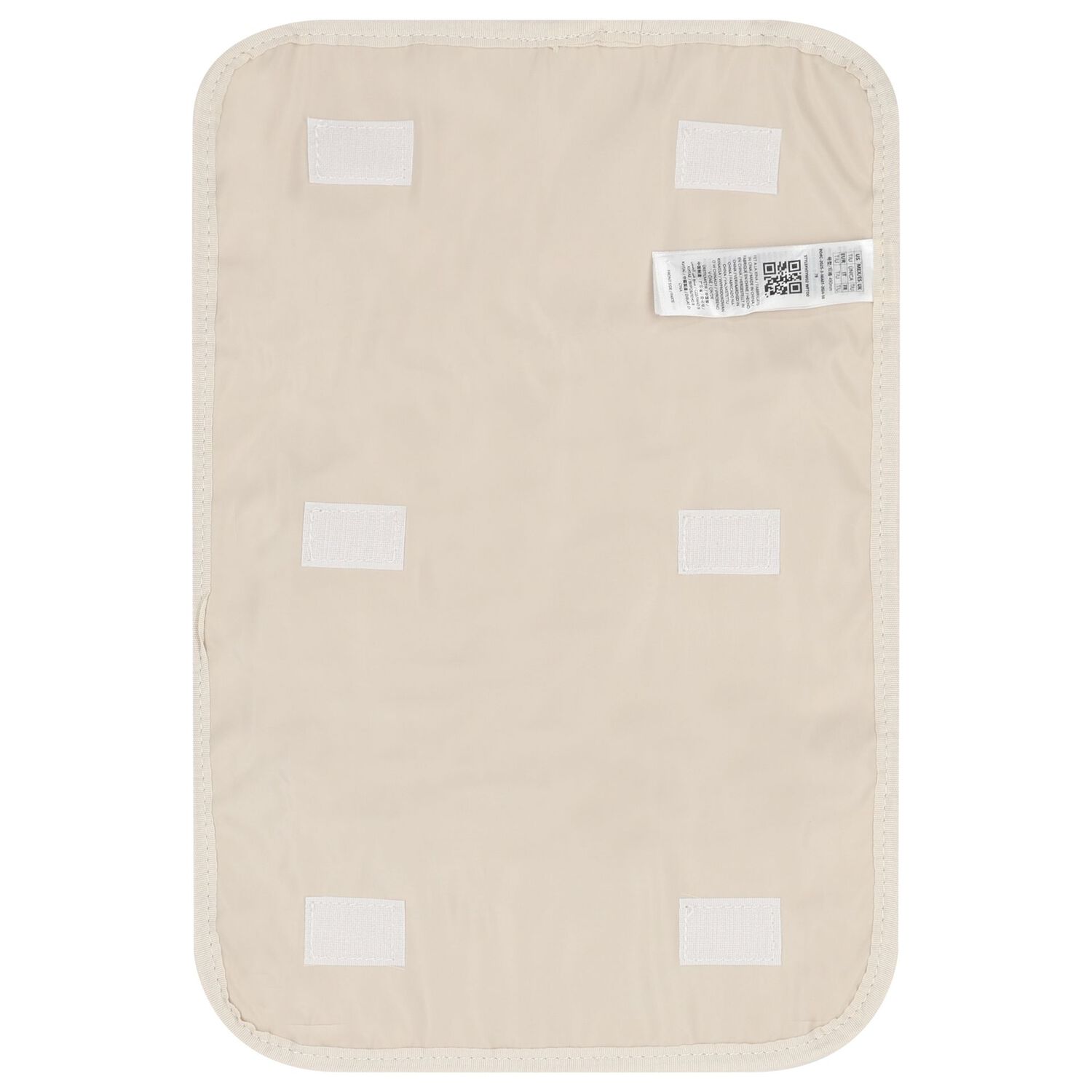 Beige Teddy Bear Logo Quilted Baby Changing Mat, 1, hi-res