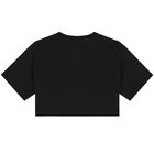 Black Trefoil Logo T-Shirt, 1, hi-res