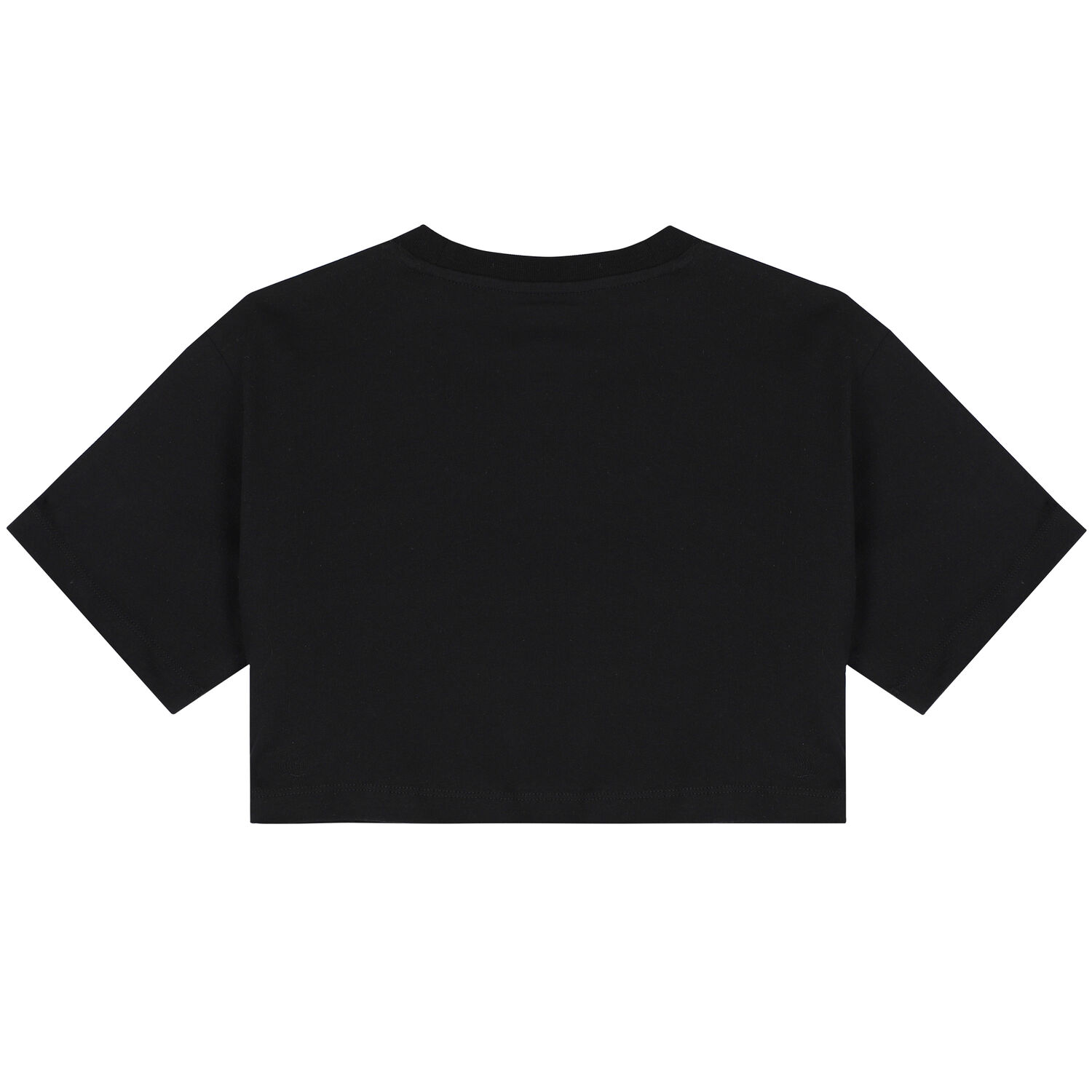 Black Trefoil Logo T-Shirt, 1, hi-res