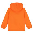 Younger Boys Orange & Black Hot Wheels Tracksuit, 1, hi-res
