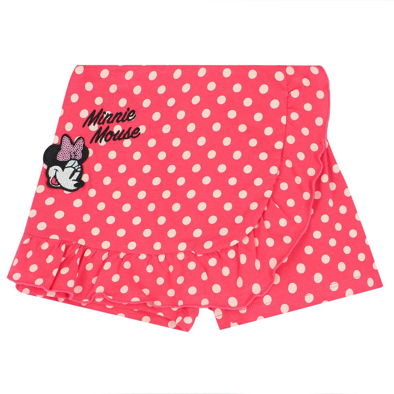 Girls Pink Minnie Mouse Shorts Set, 1, hi-res image number null