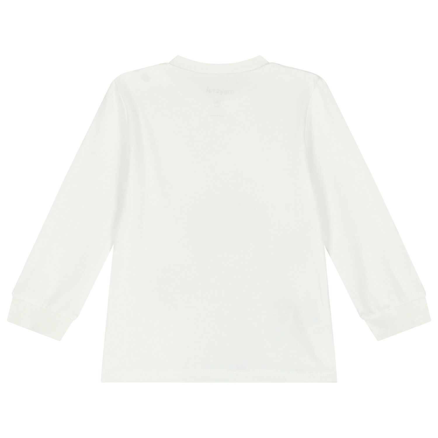 Younger Girls Ivory & Red Festive Pyjamas, 1, hi-res