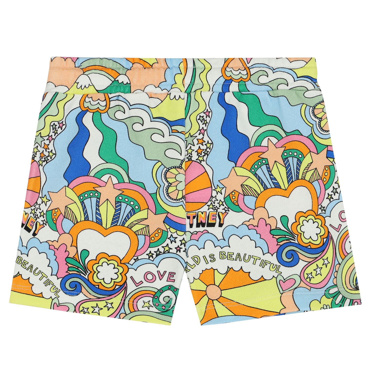 Girls Ivory Logo Shorts, 1, hi-res