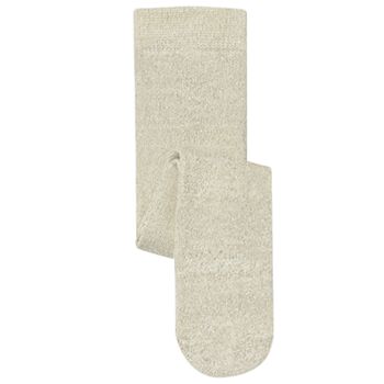 Baby Girls Beige Logo Tights