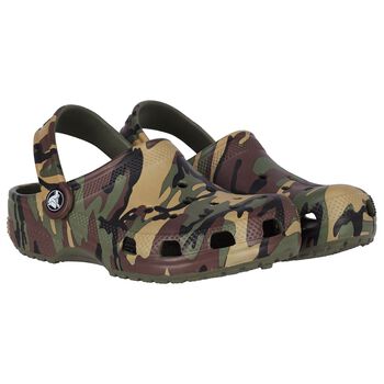Camouflage Classic Clogs Sandals 